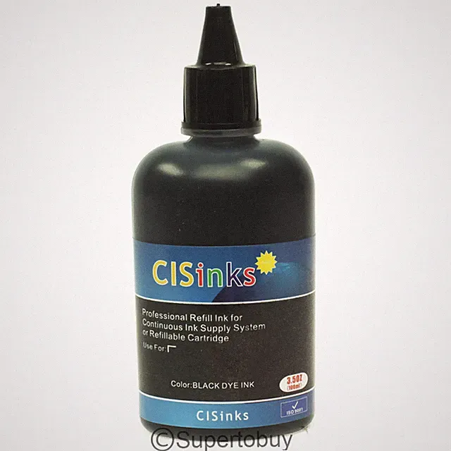 Black Ink Refill Bottle alternative for ARTISAN 50 R280 R260 R265 R270 CIS