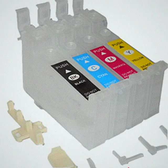 Connected Ink Cartridges for Epson WF3720 WF3725 WF3730 XP2100 XP4100 No Chip