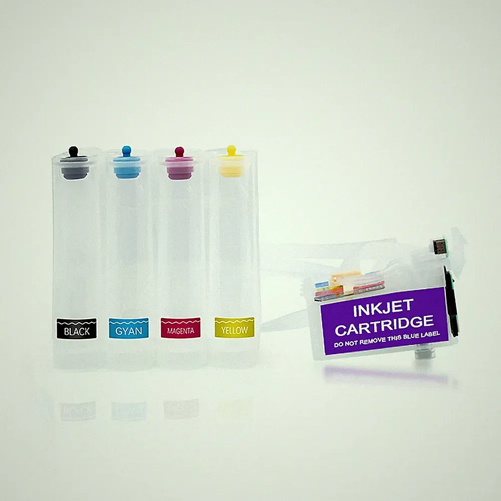 Continuous Ink Supply System for Epson WF7621 WF7111 WF3641 Printer