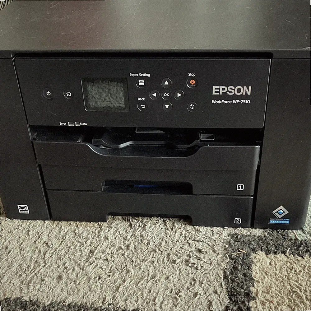 Epson WorkForce WF-7310 Color Inkjet Wireless Printer A3/A4 25ppm USB Ethernet